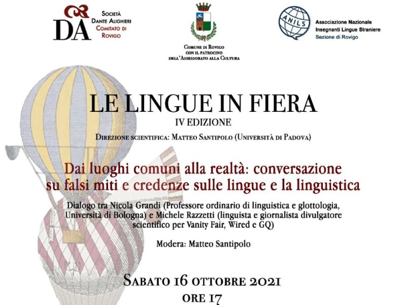 A Rovigo, per sfatare alcuni falsi miti sulle&nbsp;lingue