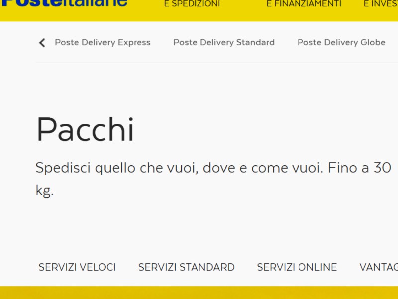 Ma perché le Poste Italiane parlano (con errori) in&nbsp;inglese?
